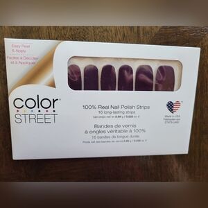 Color Street New York Minute Real Nail Polish Strips NWT